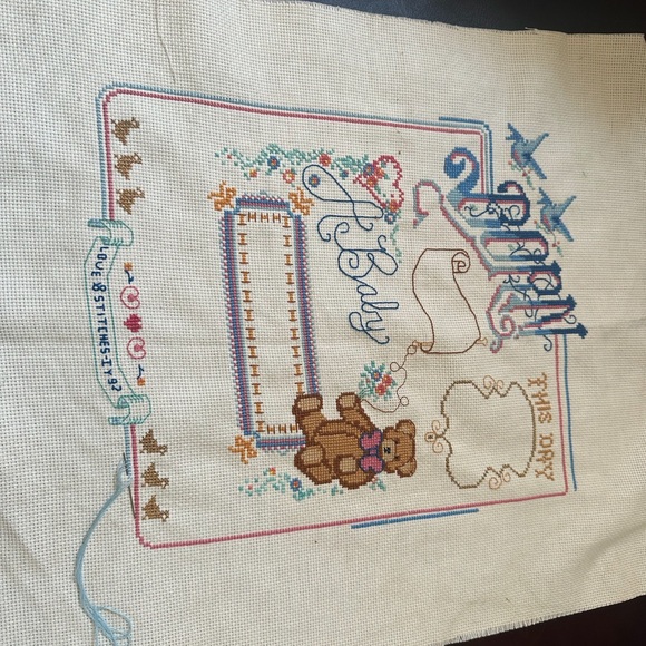 2 Cross Stitch kits - 1 new and one almost completed. - Picture 6 of 15